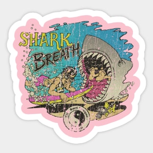 Shark Breath 1986 Sticker